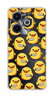 Чехол на Infinix Hot 40i "Утка с ножом" Case Place