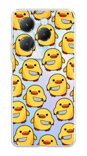 Чехол на Infinix HOT 40 "Утка с ножом" Case Place