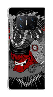 Чехол на Huawei Mate X3 "Красная маска самурая" Case Place