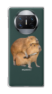 Чехол на Huawei Mate X3 "Капибара с ножом" Case Place