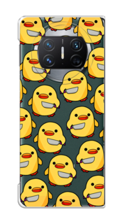 Чехол на Huawei Mate X3 "Утка с ножом" Case Place