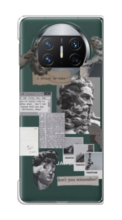 Чехол на Huawei Mate X3 "Коллаж греческие скульптуры" Case Place