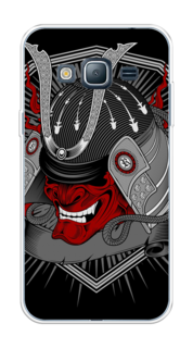 Чехол на Samsung Galaxy J3 2016 "Красная маска самурая" Case Place