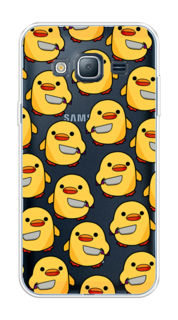 Чехол на Samsung Galaxy J3 2016 "Утка с ножом" Case Place