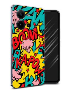 Чехол Awog на Vivo V25e / Виво V25e "Постер pop art"