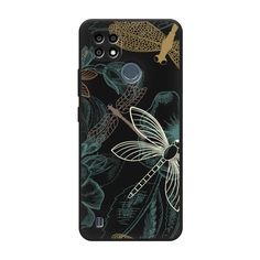 Чехол Awog на Realme C25Y "Тени стрекоз"