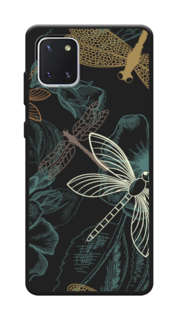 Чехол Awog на Samsung Galaxy Note 10 lite/A81 "Тени стрекоз"
