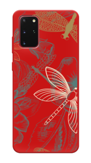 Чехол Awog на Samsung Galaxy S20 Plus "Тени стрекоз"