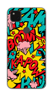 Чехол Awog на Google Pixel 4A "Постер pop art"