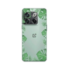 Чехол Awog на OnePlus 10T / ВанПлас 10T "Листья папоротника рамка"