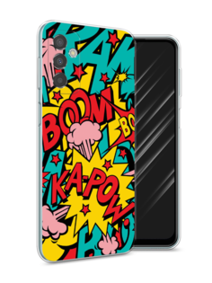 Чехол Awog на Samsung Galaxy M23 5G / Самсунг M23 5G "Постер pop art"