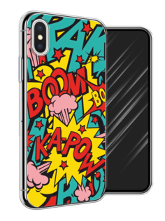 Чехол Awog на Apple iPhone XS (10S) / Айфон XS (10S) "Постер pop art"