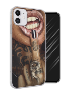 Чехол Awog на Apple iPhone 11 / Айфон 11 "Девушка с татуировками"
