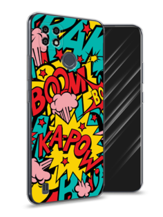 Чехол Awog на Realme C21Y "Постер pop art"