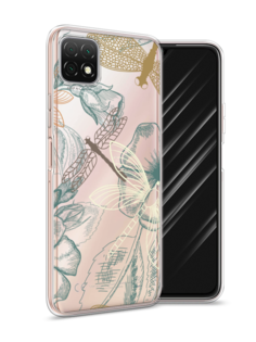 Чехол Awog на Wiko T3 "Тени стрекоз"