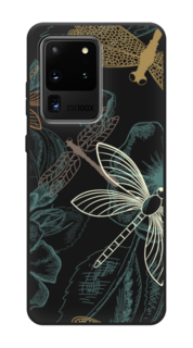 Чехол Awog на Samsung Galaxy S20 Ultra "Тени стрекоз"