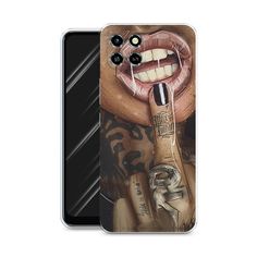Чехол Awog на Infinix Smart 6 HD "Девушка с татуировками"