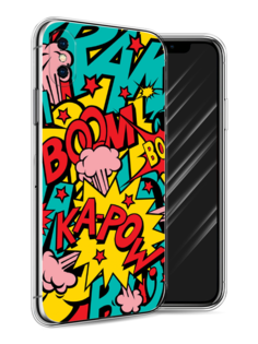 Чехол Awog на Apple iPhone X (10) / Айфон X (10) "Постер pop art"