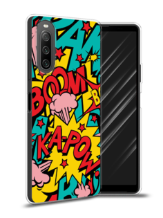 Чехол Awog на Sony Xperia 10 IV "Постер pop art"