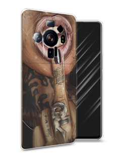 Чехол Awog на Xiaomi 12S Ultra "Девушка с татуировками"
