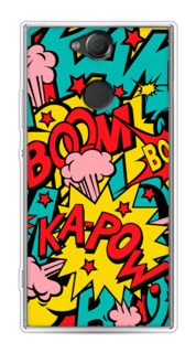 Чехол Awog на Sony Xperia XA2 "Постер pop art"