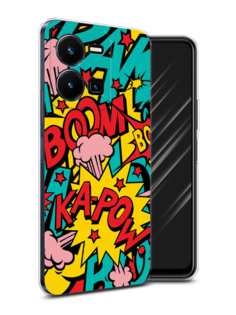Чехол Awog на Vivo Y35 4G / Виво Y35 4G "Постер pop art"