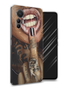 Чехол Awog на Xiaomi 12 Lite "Девушка с татуировками"