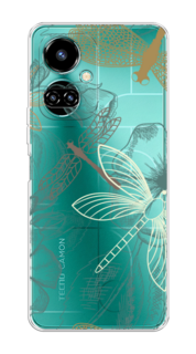 Чехол Awog на Tecno Camon 19/19 Pro 4G "Тени стрекоз"