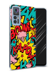 Чехол Awog на TCL 30/30 Plus "Постер pop art"