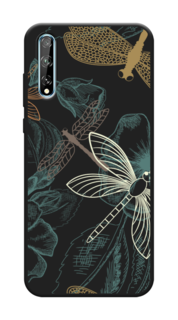 Чехол Awog на Huawei Y8p "Тени стрекоз"