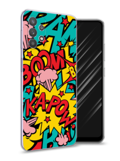 Чехол Awog на Samsung Galaxy A32 / Самсунг A32 "Постер pop art"