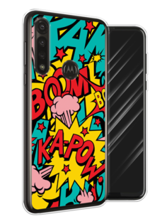Чехол Awog на Motorola Moto G Power 2020 "Постер pop art"