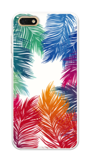 Чехол Awog на Honor 7A/Y5 Prime 2018/Y5 2018 "Рамка из перьев"