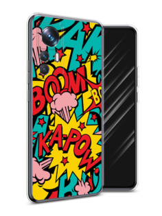 Чехол Awog на Xiaomi 12T Pro / Сяоми 12T Про "Постер pop art"