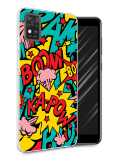 Чехол Awog на ZTE Blade A31 / ЗТЕ Блэйд A31 "Постер pop art"