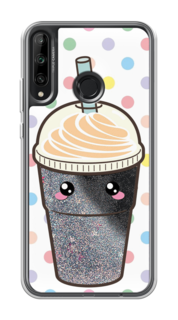 Чехол Awog на Honor 9C "Милый стакан"