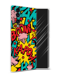 Чехол Awog на Honor 70 "Постер pop art"