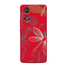 Чехол Awog на Honor 50/Nova 9 "Тени стрекоз"