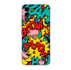 Чехол Awog на Itel Vision 3 "Постер pop art"