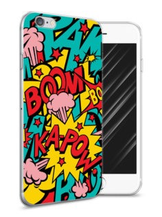 Чехол Awog на Apple iPhone 6 / Айфон 6 "Постер pop art"