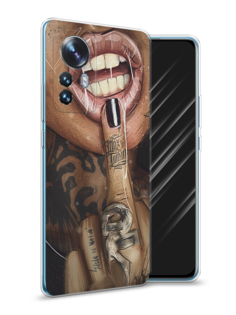 Чехол Awog на Xiaomi 12 Pro "Девушка с татуировками"