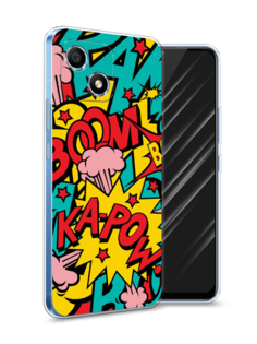Чехол Awog на Honor Play 30 "Постер pop art"