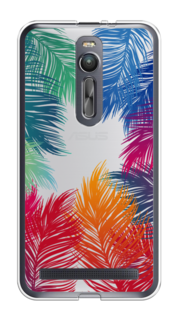 Чехол Awog на Asus Zenfone 2 ZE550ML/ZE551ML "Рамка из перьев"