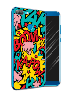 Чехол Awog на Honor 9 Lite "Постер pop art"