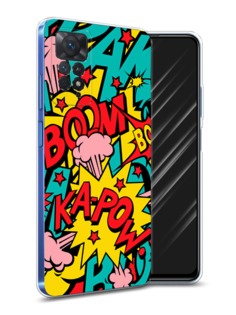 Чехол Awog на Xiaomi Redmi Note 11 Pro "Постер pop art"
