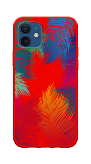 Чехол Awog на Apple iPhone 12 Pro / Айфон 12 Pro "Рамка из перьев"