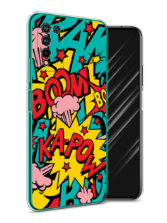 Чехол Awog на Honor 10X Lite "Постер pop art"