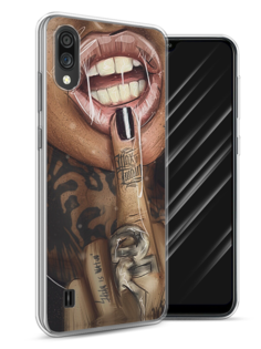 Чехол Awog на ZTE Blade A5 (2020) / ЗТЕ Блэйд A5 (2020) "Девушка с татуировками"