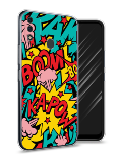 Чехол Awog на Itel A48 "Постер pop art"