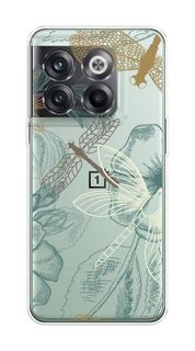 Чехол Awog на OnePlus Ace Pro / ВанПлас Ace Pro "Тени стрекоз"